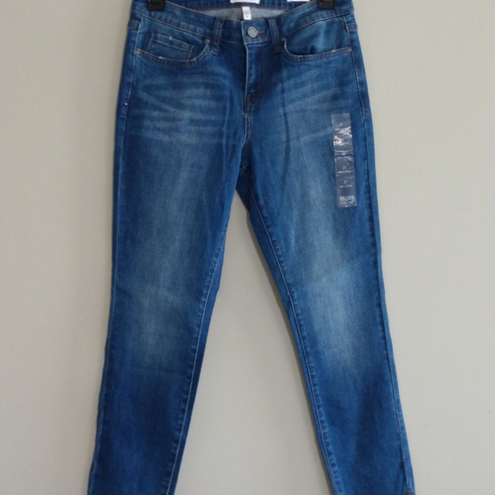 William Rast Skinny Ankle Jeans Ankle Tie